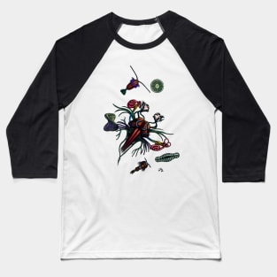 Hind Brain Life Baseball T-Shirt